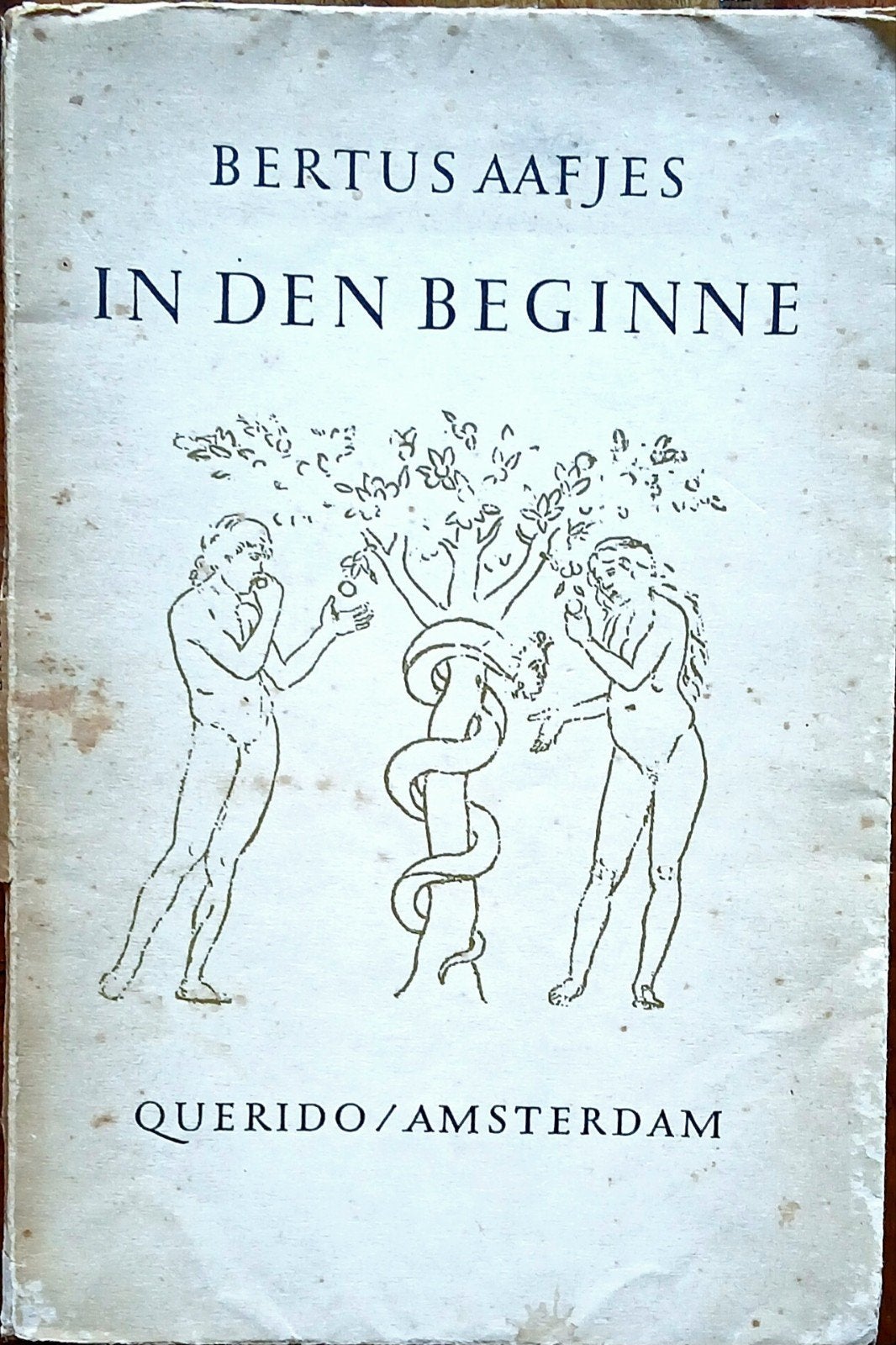 Bertus Aafjes - In den Beginne (1949), Boeken, Literatuur, Gelezen, Nederland, Ophalen of Verzenden