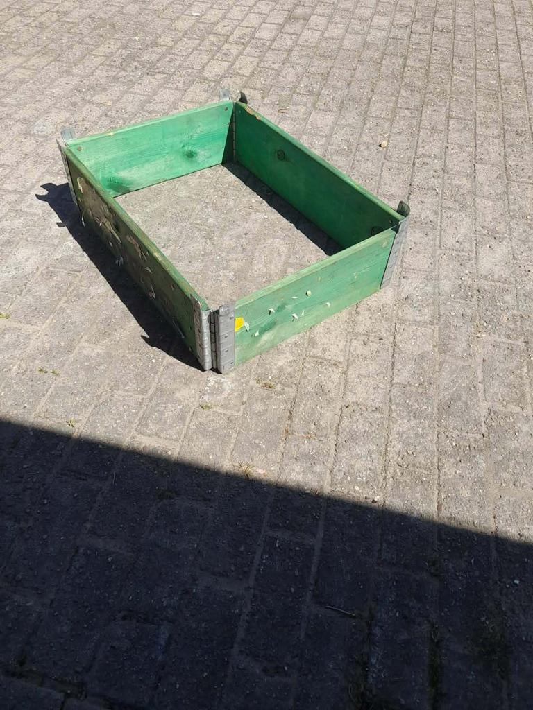 Moestuinbak randen, Ophalen
