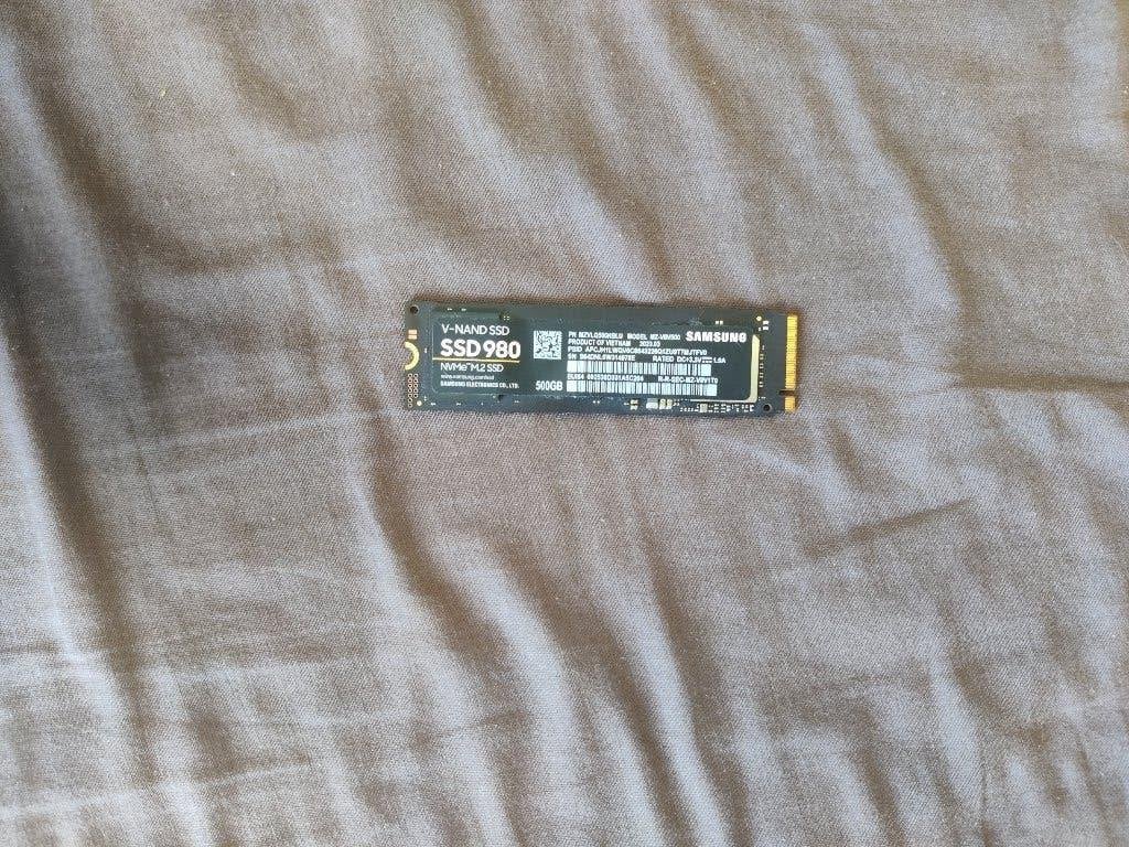 Samsung SSD 980 (500GB), Computers en Software, Harde schijven, Intern, M.m2, SSD, Ophalen of Verzenden