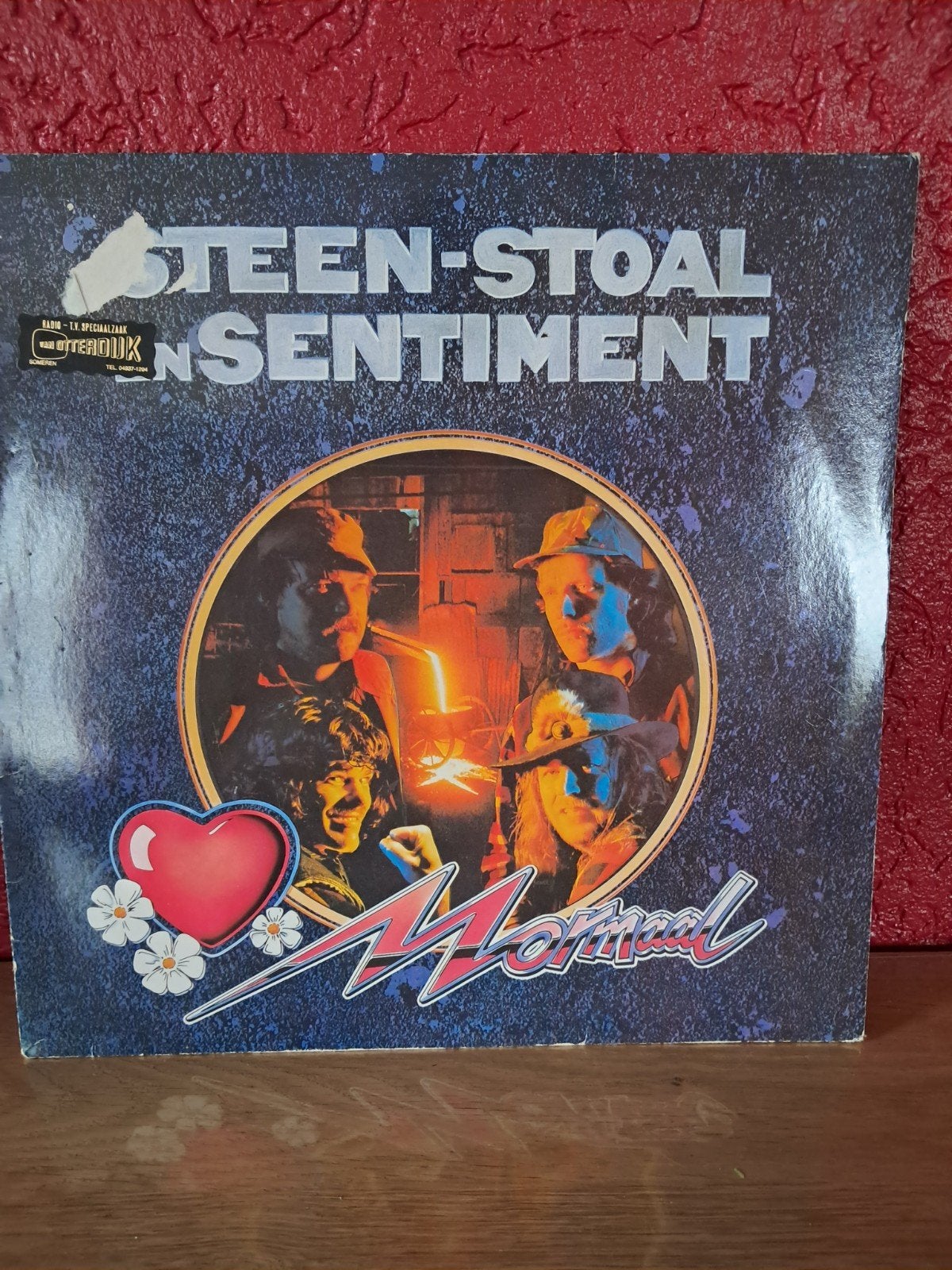 Lp Steen-Stoal En Sentiment van  rockband Normaal., Ophalen of Verzenden