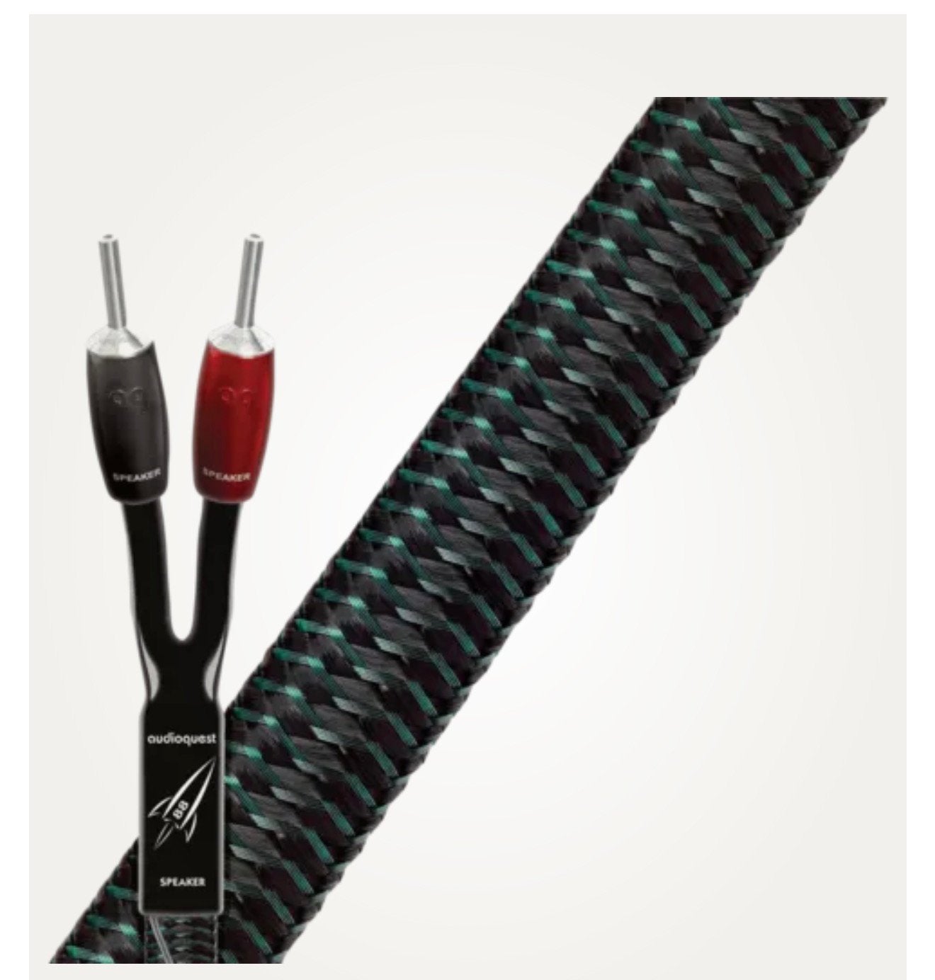 Audioquest Rocket 88 2 x 2 m single to bi-wire, Ophalen of Verzenden, Zo goed als nieuw, 2 tot 5 meter, Luidsprekerkabel