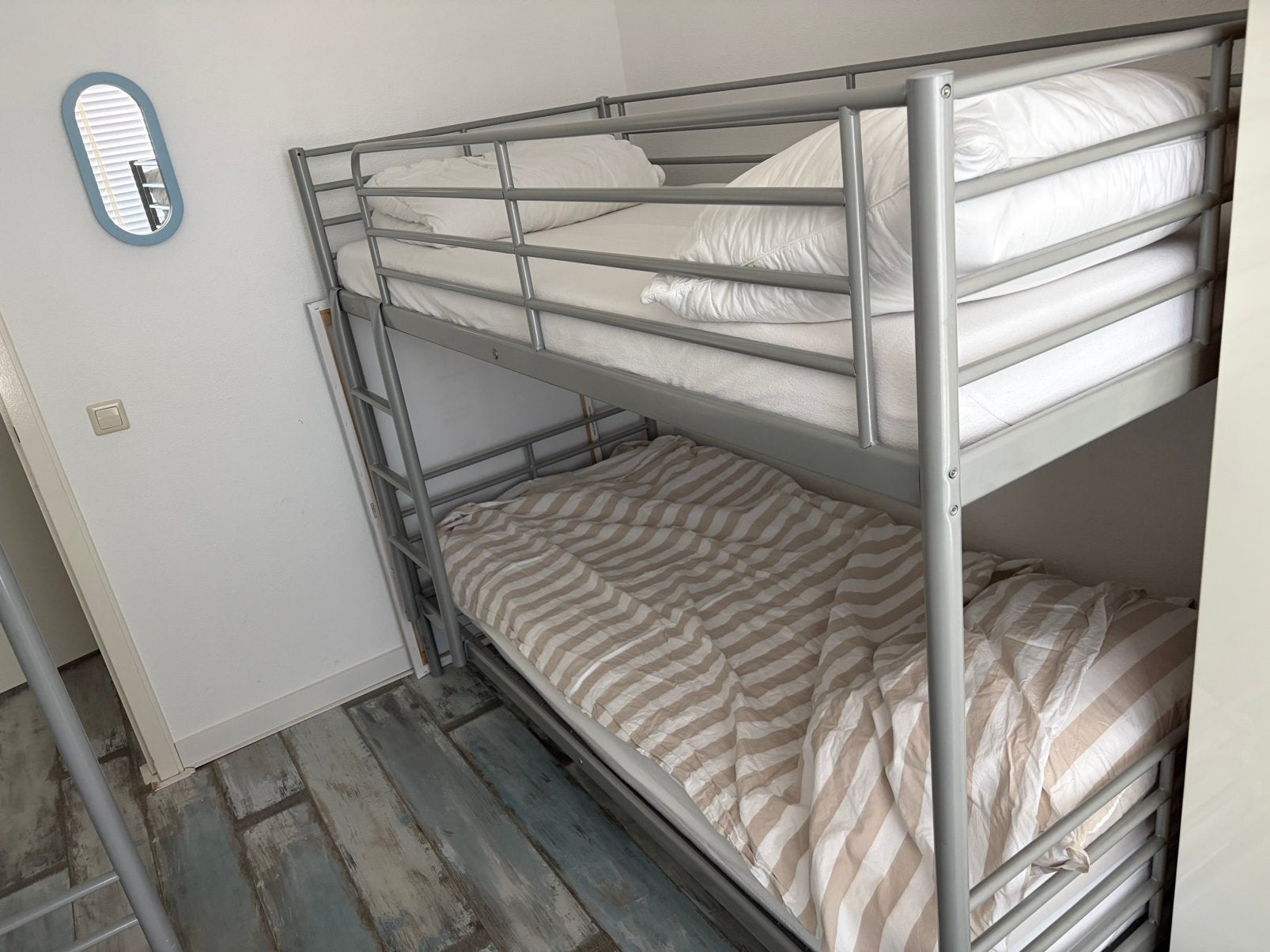 2 stuks stapelbedden, Huis en Inrichting, Ophalen, 90 cm, Eenpersoons, 160 tot 180 cm