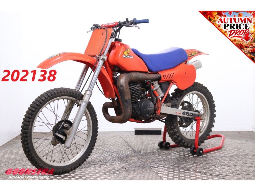 Honda CR480 Two Stroke (bj 1983), Dopplerlaan 4
9207HC  DRACHTEN, NL, Boonstra Schadevoertuigen, Gebruikt, Crossmotor