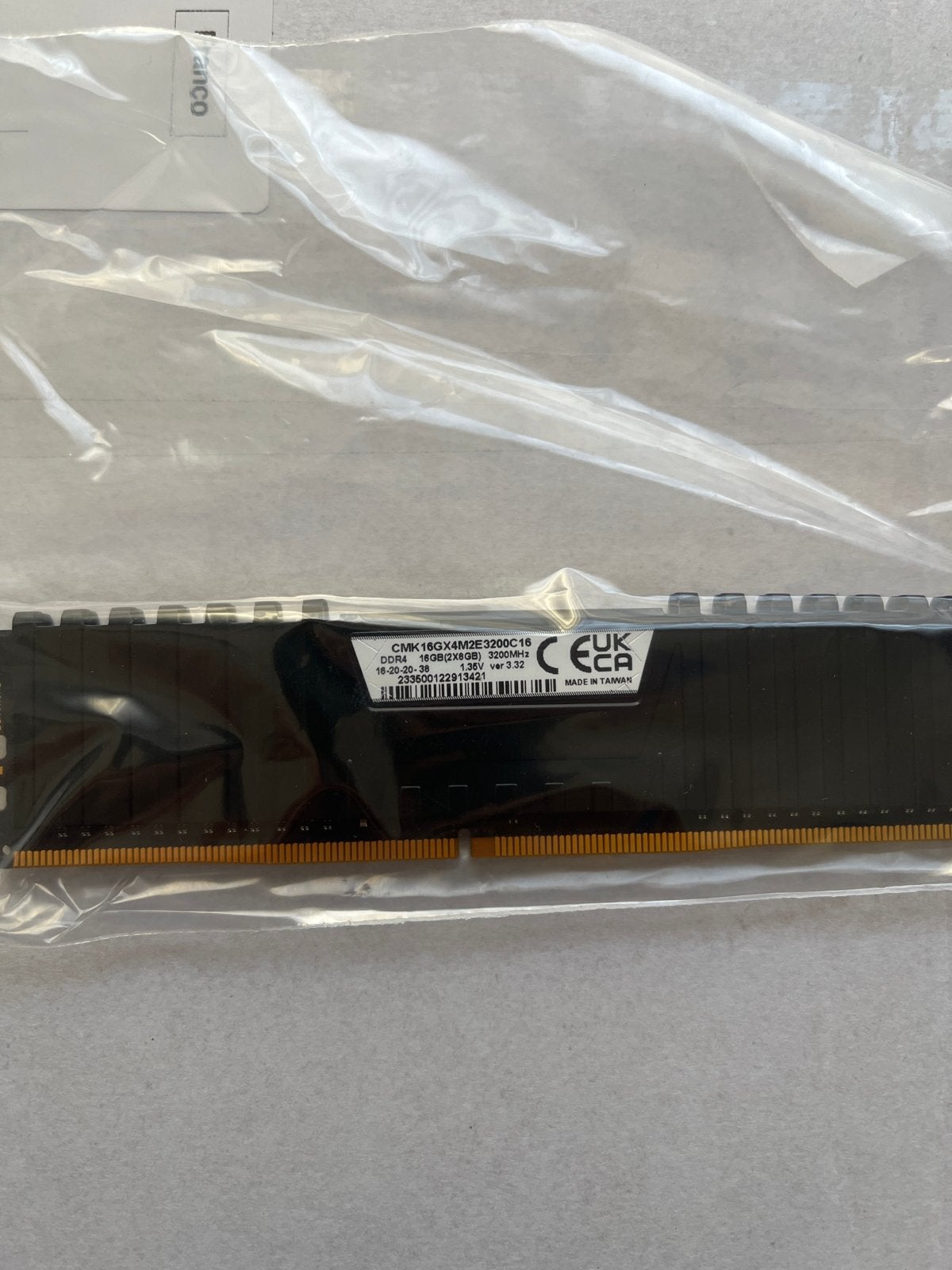 Corsair Vengeance LPX 8GB DDR4 RAM 3200MHz, Computers en Software, DDR4, 8 GB, Ophalen of Verzenden, Zo goed als nieuw
