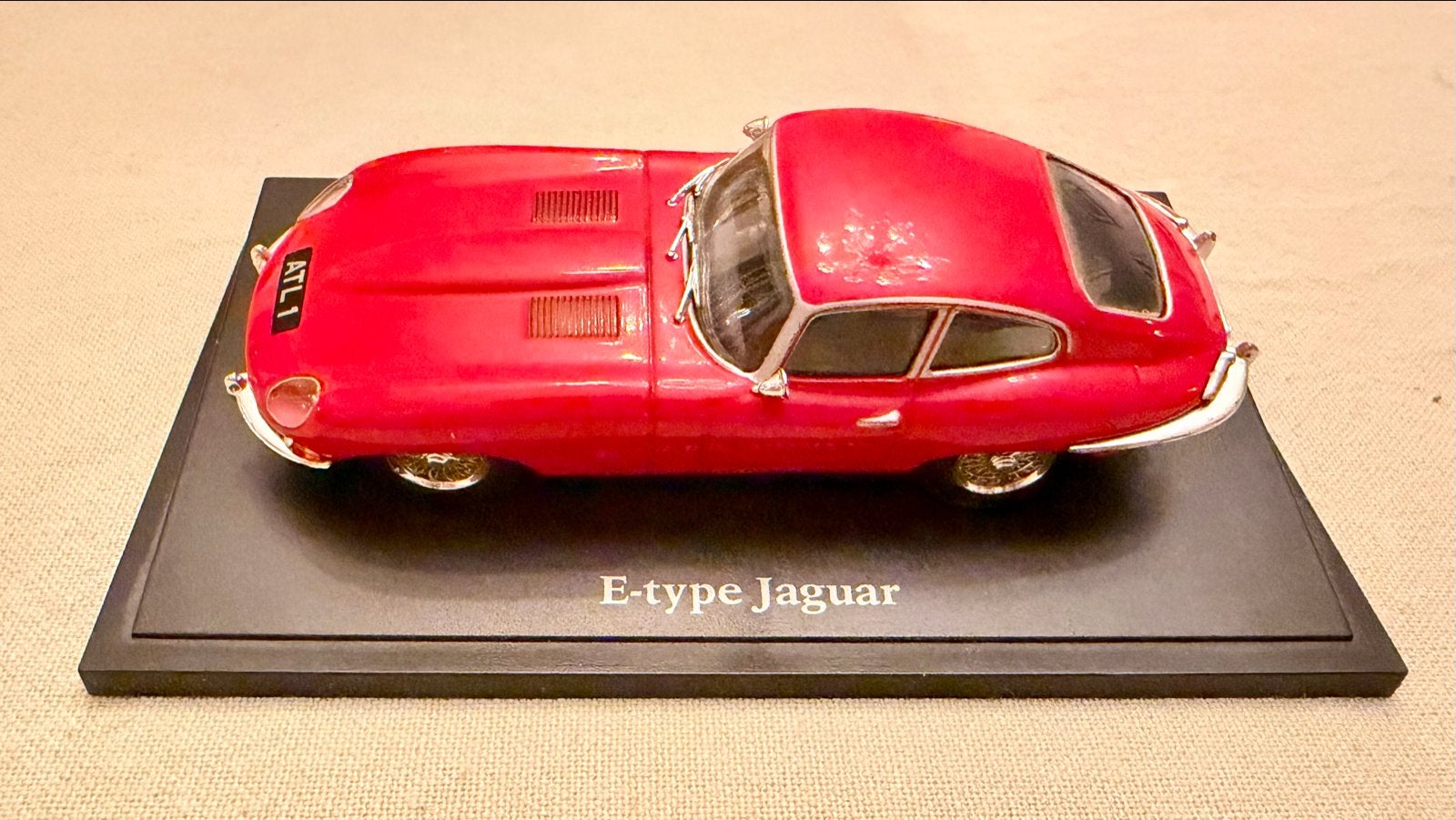 Jaguar E-Type Schaalmodel 1:43 - Rood, Verzenden, Nieuw, Auto, Overige merken