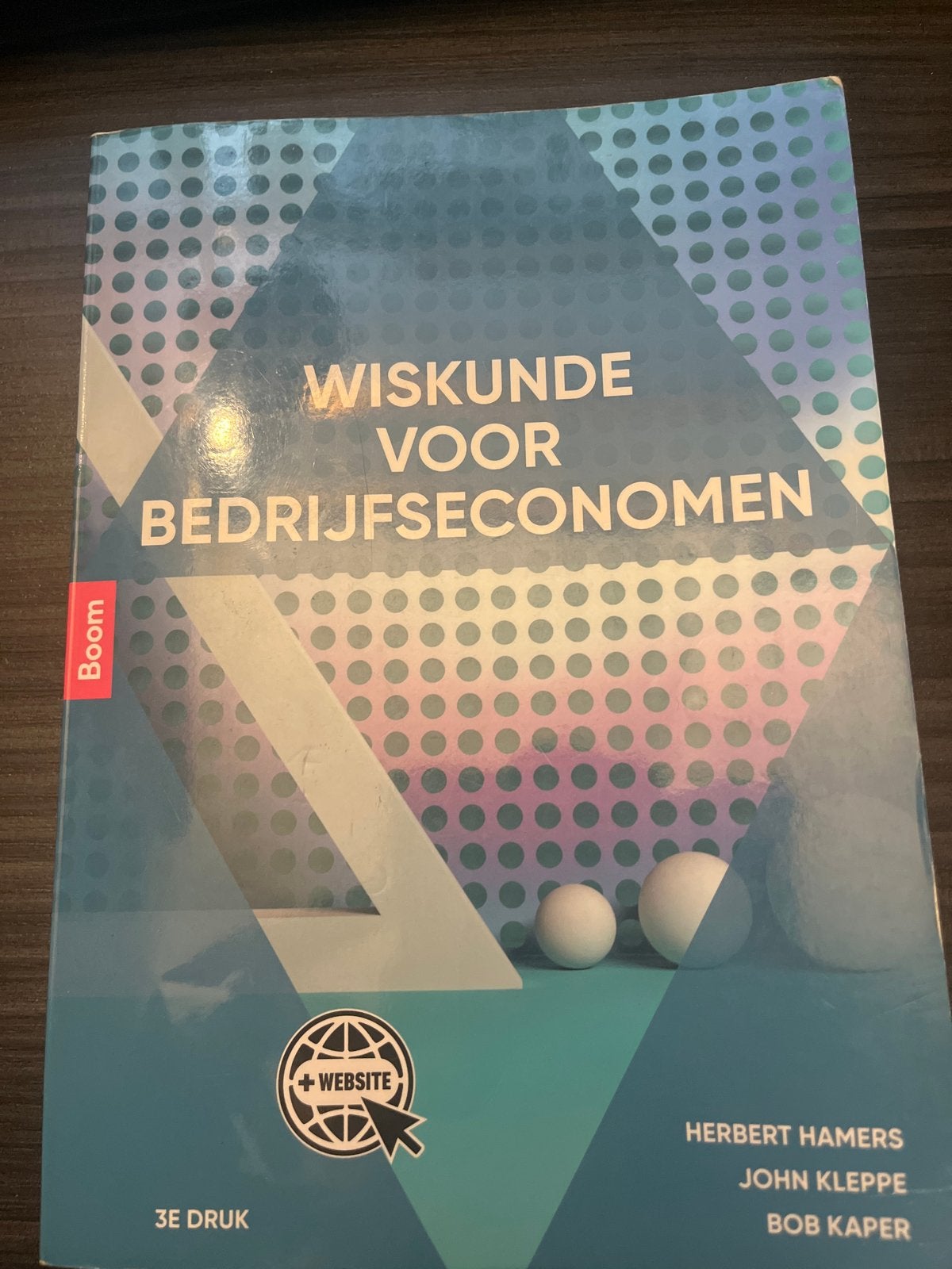 Wiskunde voor Bedrijfseconomen - 3e druk, Boeken, Studieboeken en Cursussen, Ophalen of Verzenden, Gamma, Zo goed als nieuw, WO