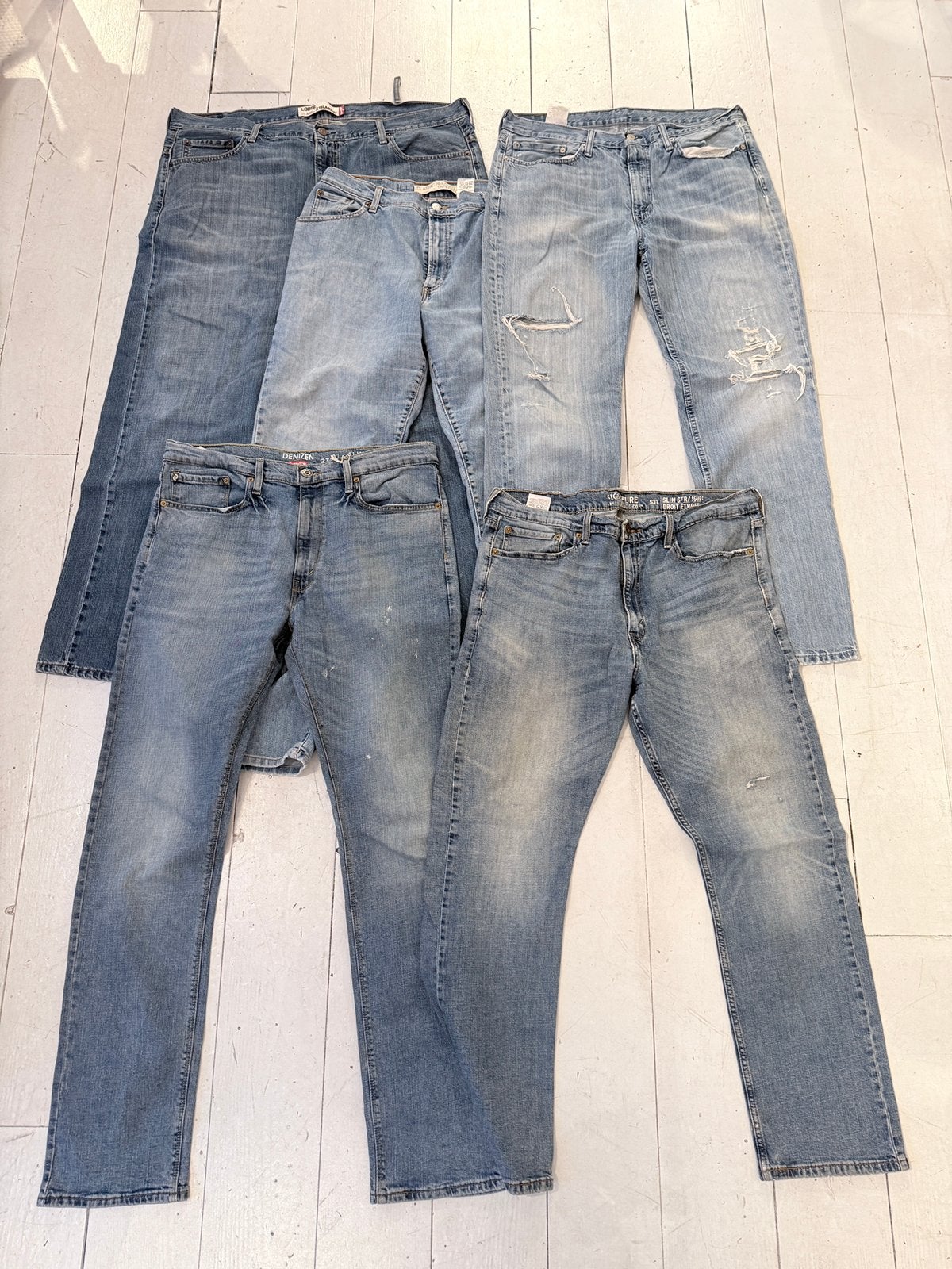 Partij vintage Levi’s jeans, Vintage, Vintage, Maat 46/48 (XL) of groter, Vintage