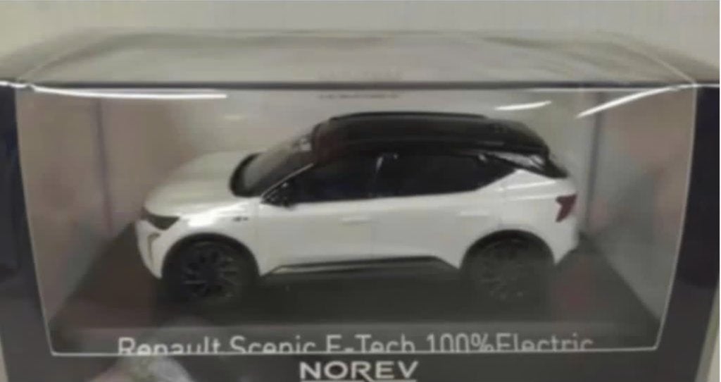 Renault Scenic 100% Esprit Alpine 2024 wit 1/43 NOREV 517935, Verzenden, Nieuw, Auto, Norev