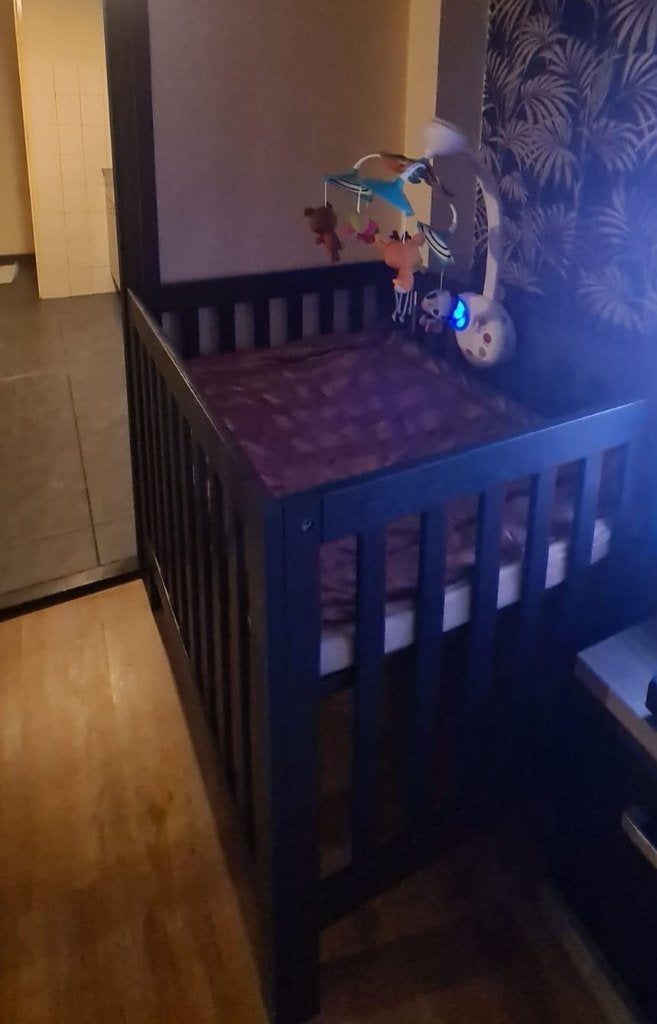 Baby box, Kinderen en Baby's, Ophalen, Zo goed als nieuw, Vierkant, In hoogte verstelbaar