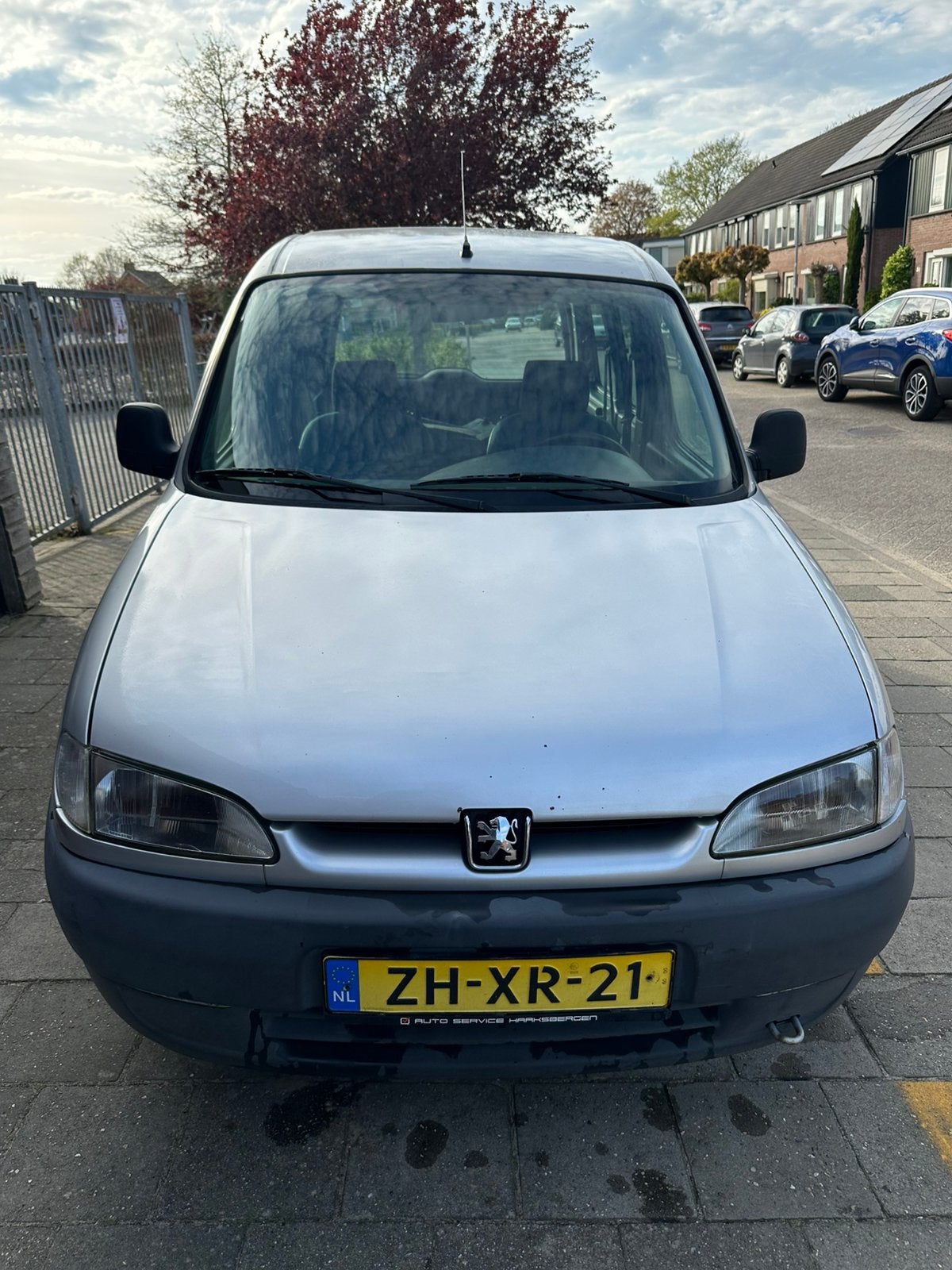 Peugeot Partner 1.8 Combispace 1999 Grijs 5 pers trekhaak, Auto's, Peugeot, Particulier, Partner, Benzine, MPV, Handgeschakeld