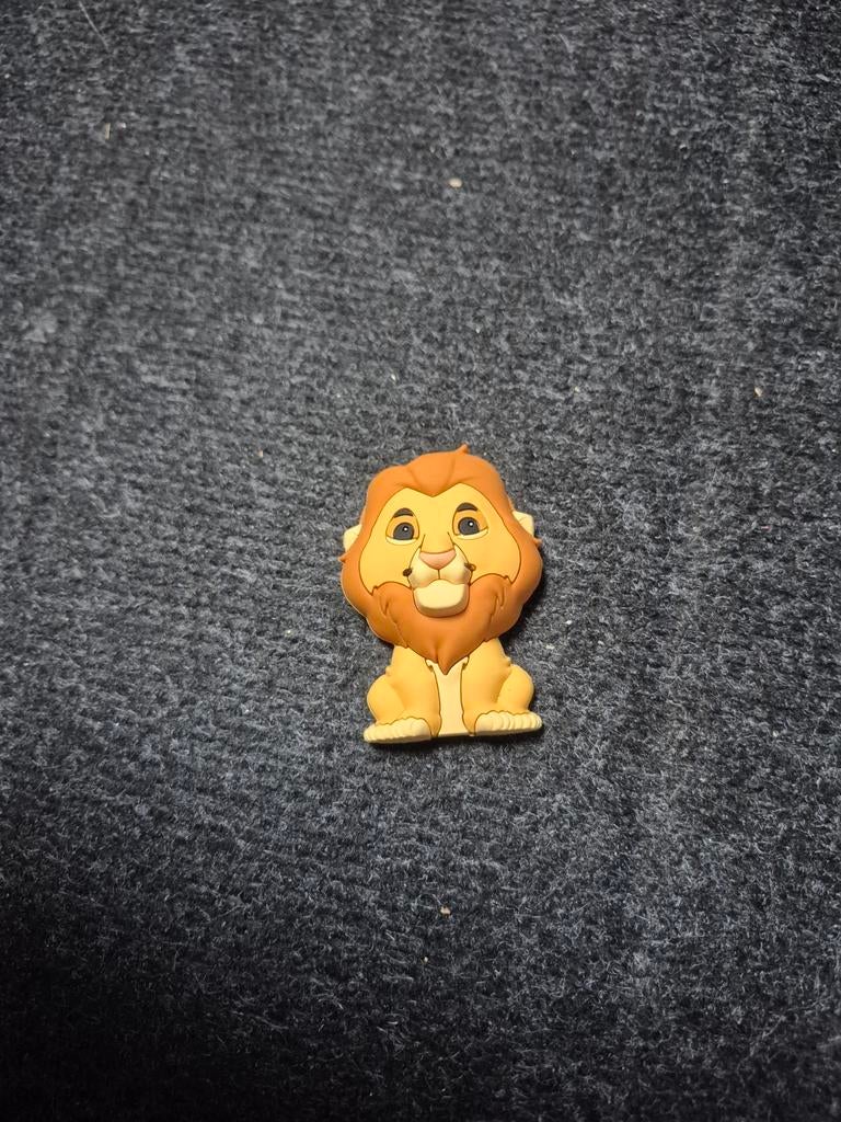 Disney lion king magneet mufasa, Ophalen of Verzenden, Leeuwenkoning of Jungle Boek, Beeldje of Figuurtje