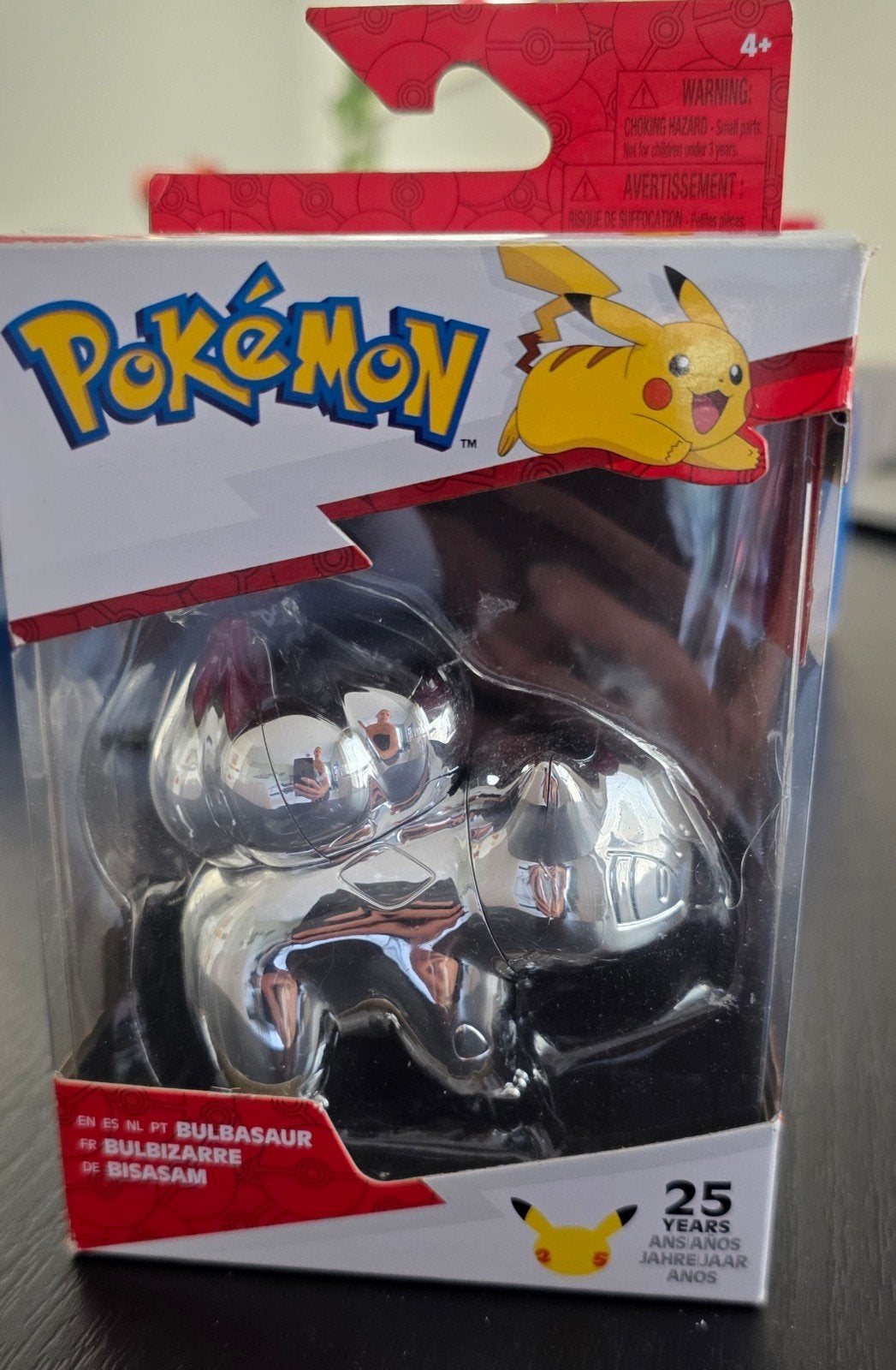 Pokémon Bulbasaur 25 Jaar Jubileumiguur, Ophalen of Verzenden, Zo goed als nieuw