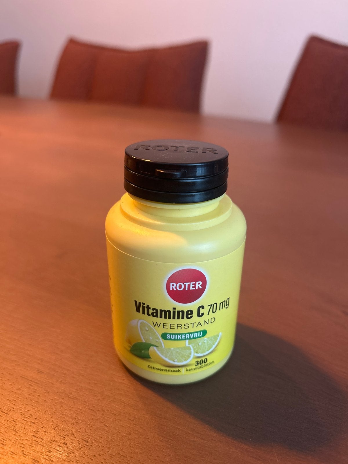 Roter Vitamine C 70 mg Weerstand Suikervrij Citroensmaak, Ophalen of Verzenden, Nieuw, Poeder of Drank