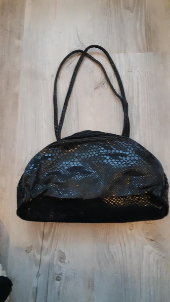 Leuk tasje, Sieraden, Tassen en Uiterlijk, Tassen | Schoudertassen, Ophalen of Verzenden, Gebruikt, Zwart