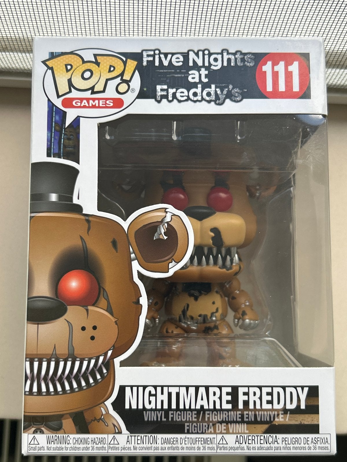 Funko Pop! Games: Five Nights at Freddy's - Nightmare Freddy, Ophalen of Verzenden, Zo goed als nieuw