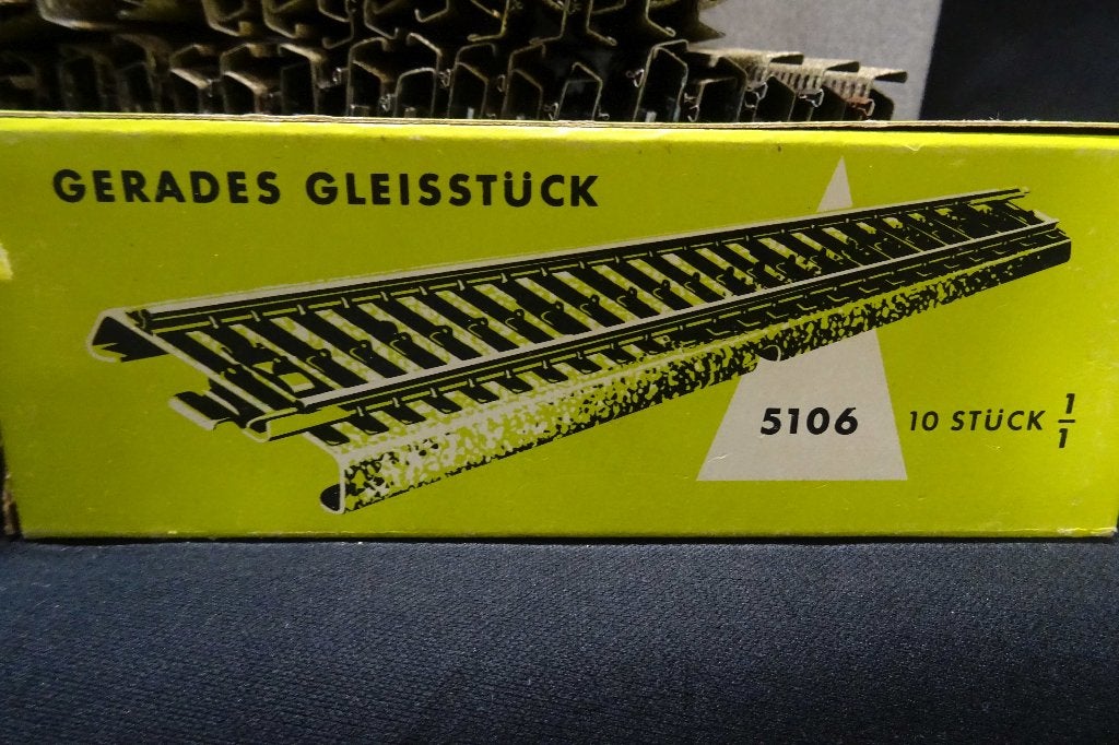 317=Marklin HO metalen rails 5100.5106.5200 en 5120.---2010, Wisselstroom, Gebruikt, Rails, Ophalen of Verzenden