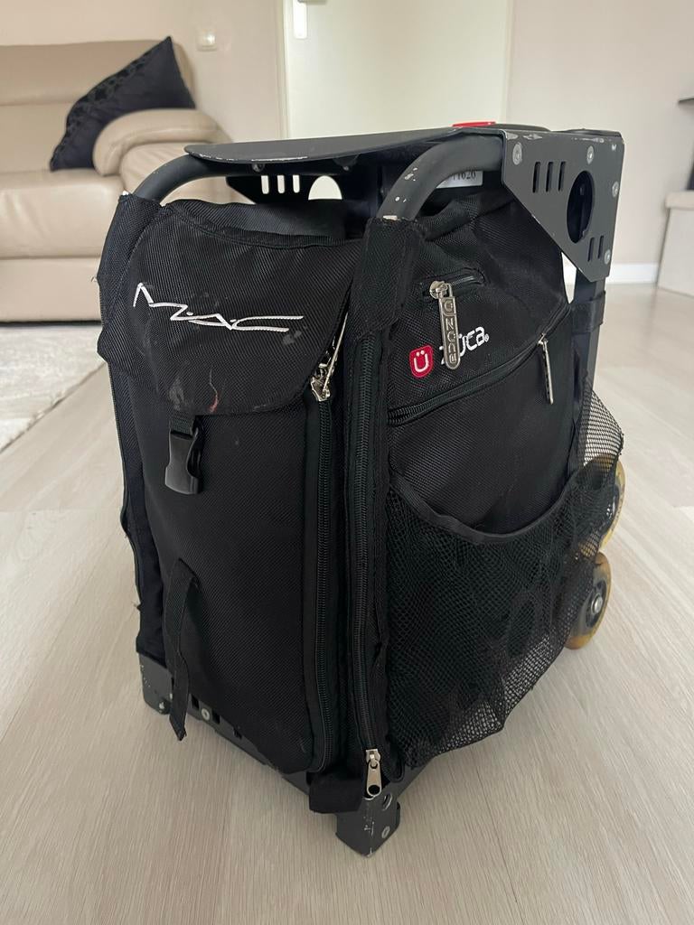 Zuca Mac visagie koffer - Professionele make-up trolley, Gebruikt, 20 tot 30 cm, Zwart, Minder dan 40 cm