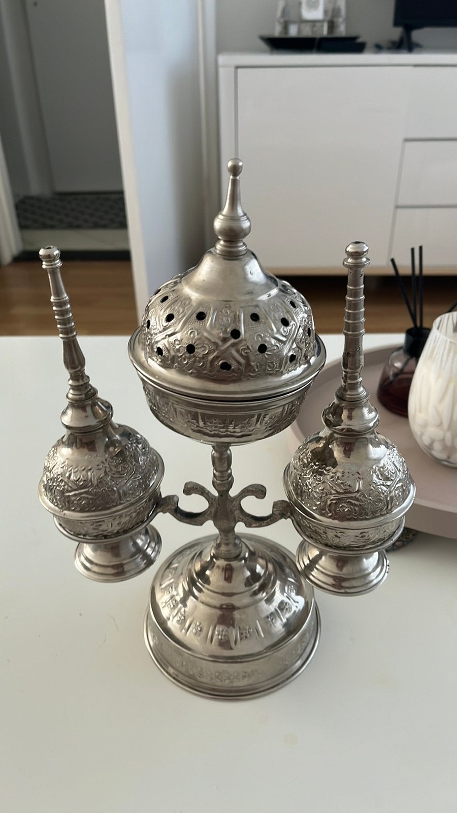 Arabische bakhoorset / rozenwater, Ophalen, Nieuw