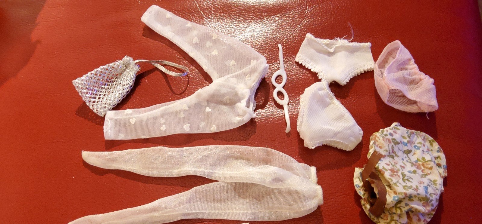 Vintage Barbie Sindy Fleur Daisy panty lingerie tas bril., Verzamelen, Ophalen of Verzenden