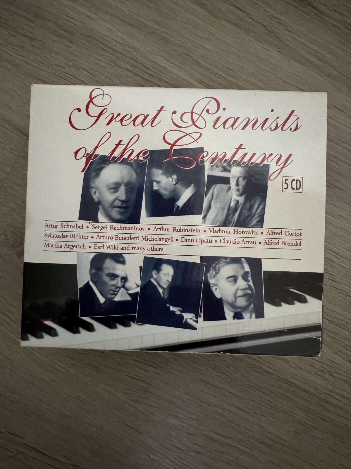 Great Pianists of the Century - 5 CD Boxset, Boxset, Overige componisten, Modernisme tot heden, Ophalen of Verzenden