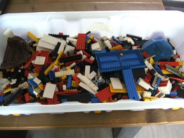 Lego 3 kilo oude onderdelen, Ophalen of Verzenden, Gebruikt, Losse stenen, Lego