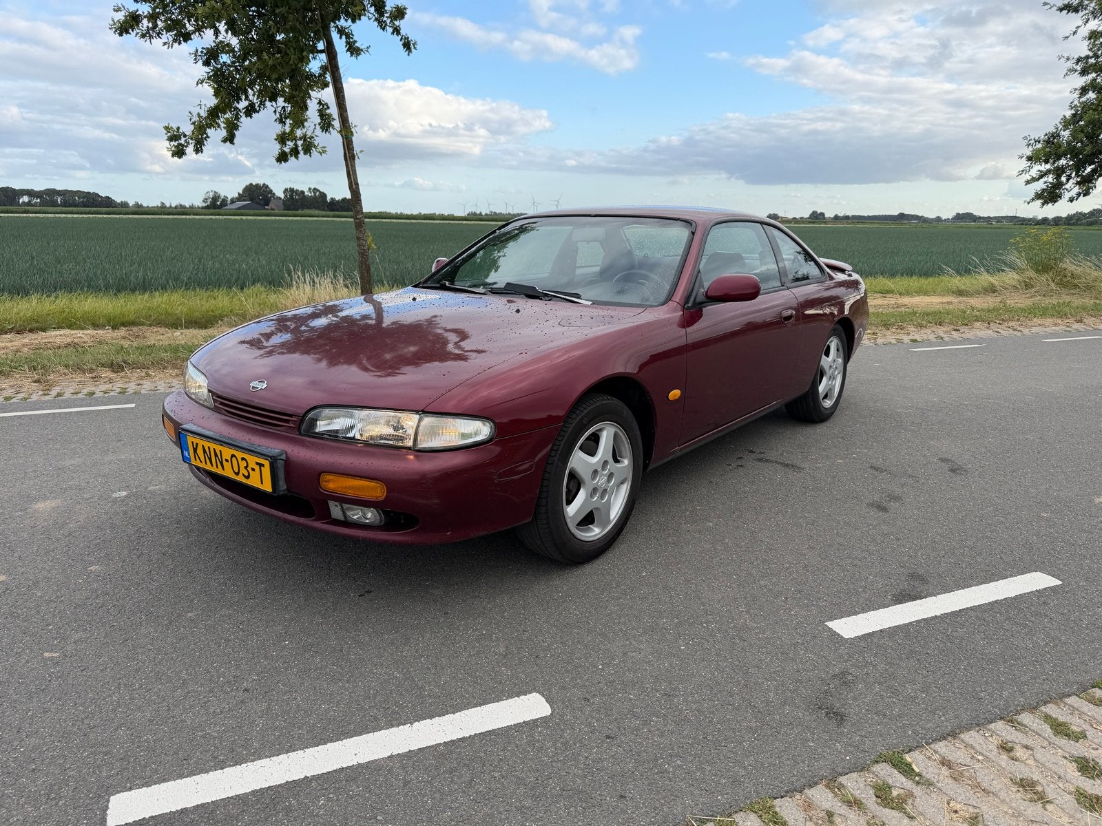Nissan 200SX S14 turbo, SR20DET automaat, compleet origineel, Auto's, 1998 cc, Achterwielaandrijving, Zwart, 4 cilinders