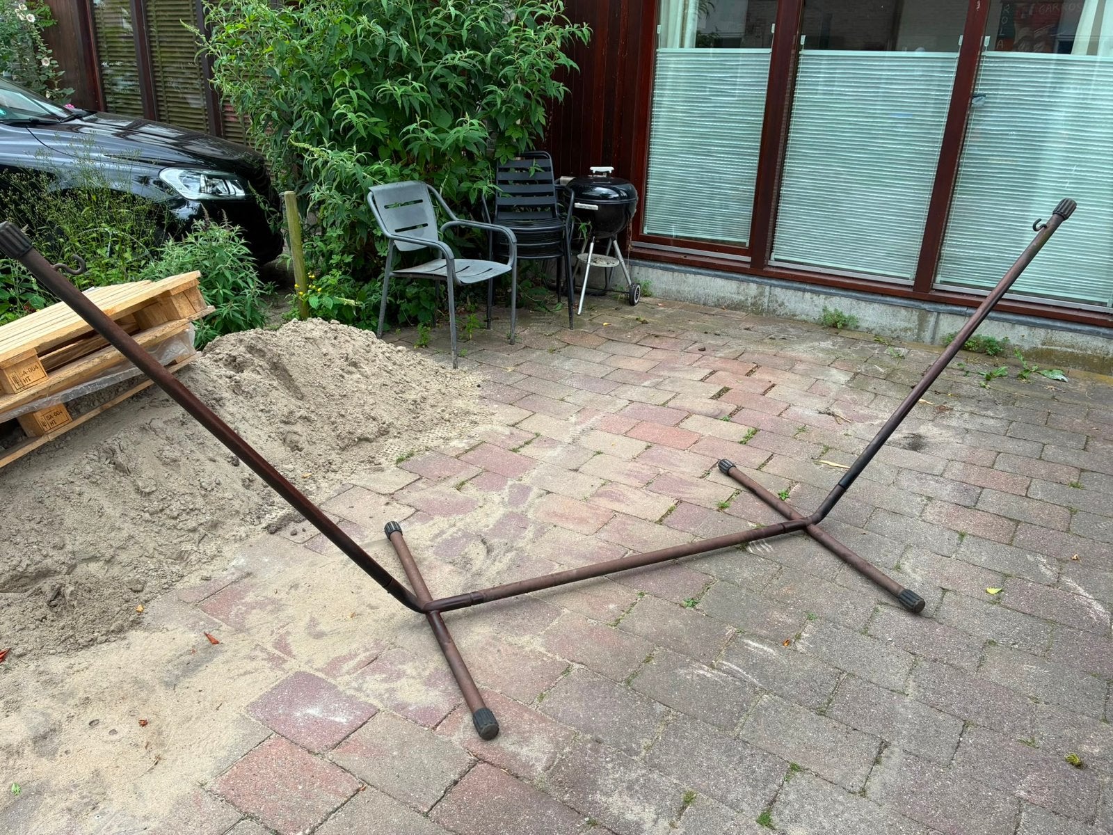 Fatboy Headdemock hangmat standaard - Gebruikt, Tuin en Terras, Ophalen, Binnen, Gebruikt, Meerpersoons
