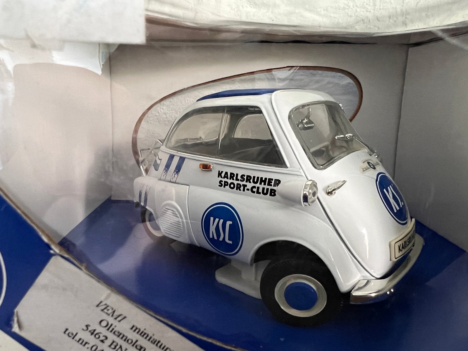 BMW Isetta 250 Karlsruher Sport-Club - Revell Metal, Ophalen of Verzenden, Zo goed als nieuw, Auto, Overige merken