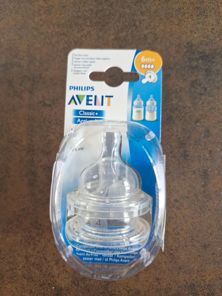 Philips Avent Classic+ Anti-colic spenen 6m+ (2 stuks), Kinderen en Baby's, Babyvoeding en Toebehoren, Ophalen of Verzenden