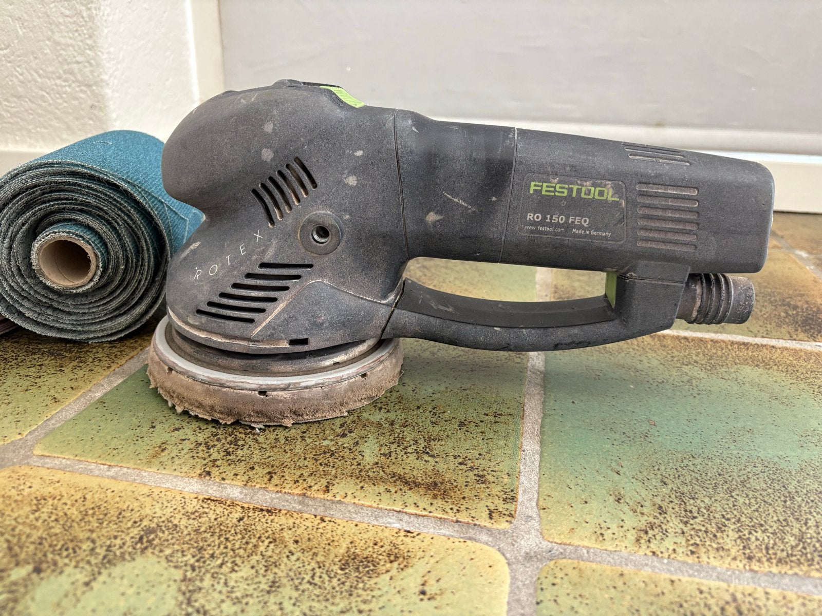 Festool Rotex RO 150 FEQ Excentrische Schuurmachine, Ophalen, Gebruikt, 600 tot 1200 watt, Excentrische schuurmachine