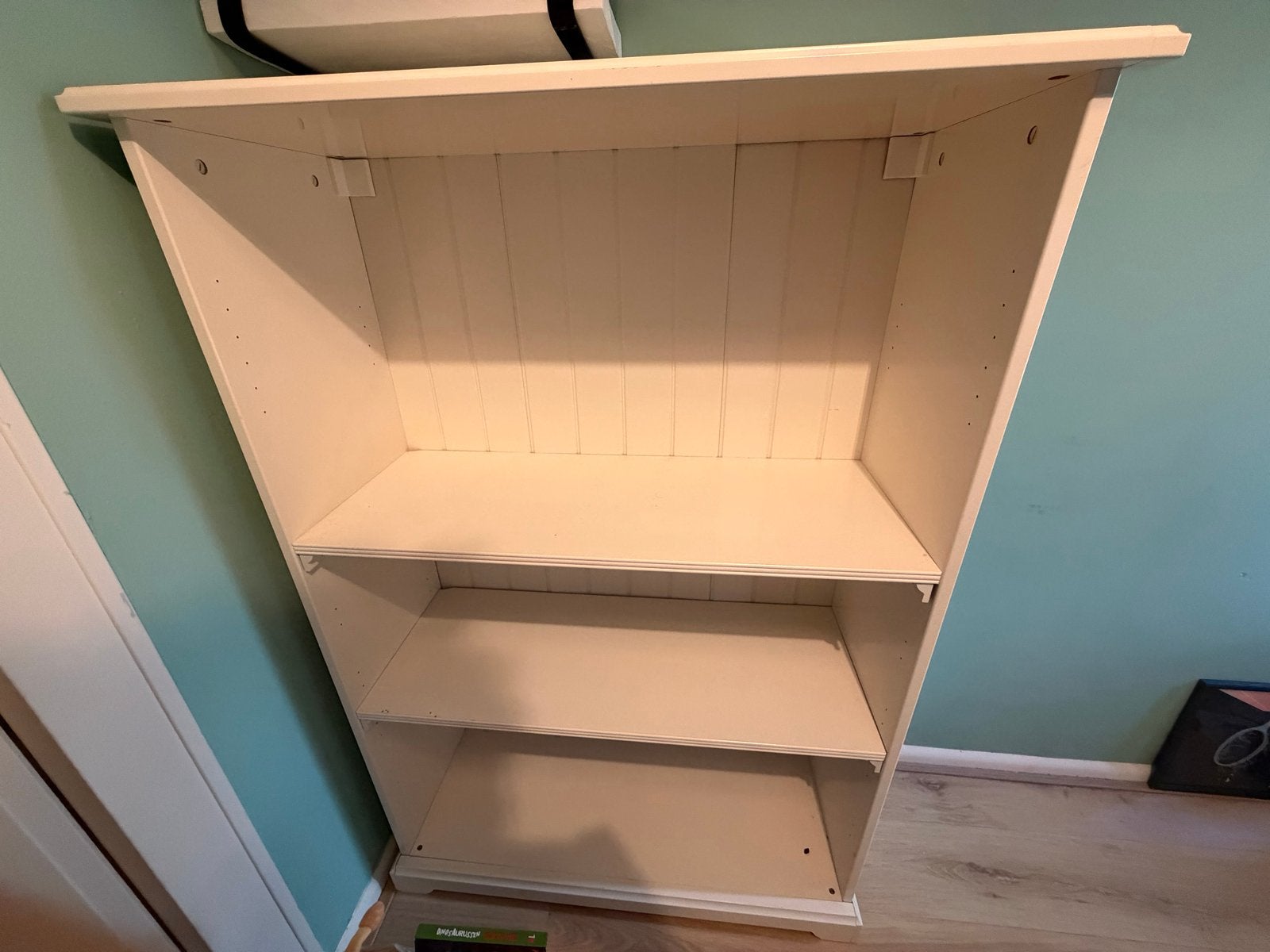 Boekenkast met Planken (Liatorp), Ophalen, Met plank(en), Gebruikt, 100 tot 150 cm