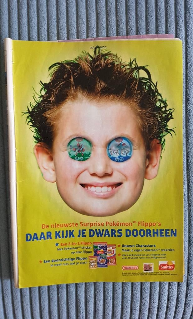 Surprise Pokémon flippo advertentie, verzamel item., Verzamelen, Flippo's, Ophalen of Verzenden, Spiek, Overige typen