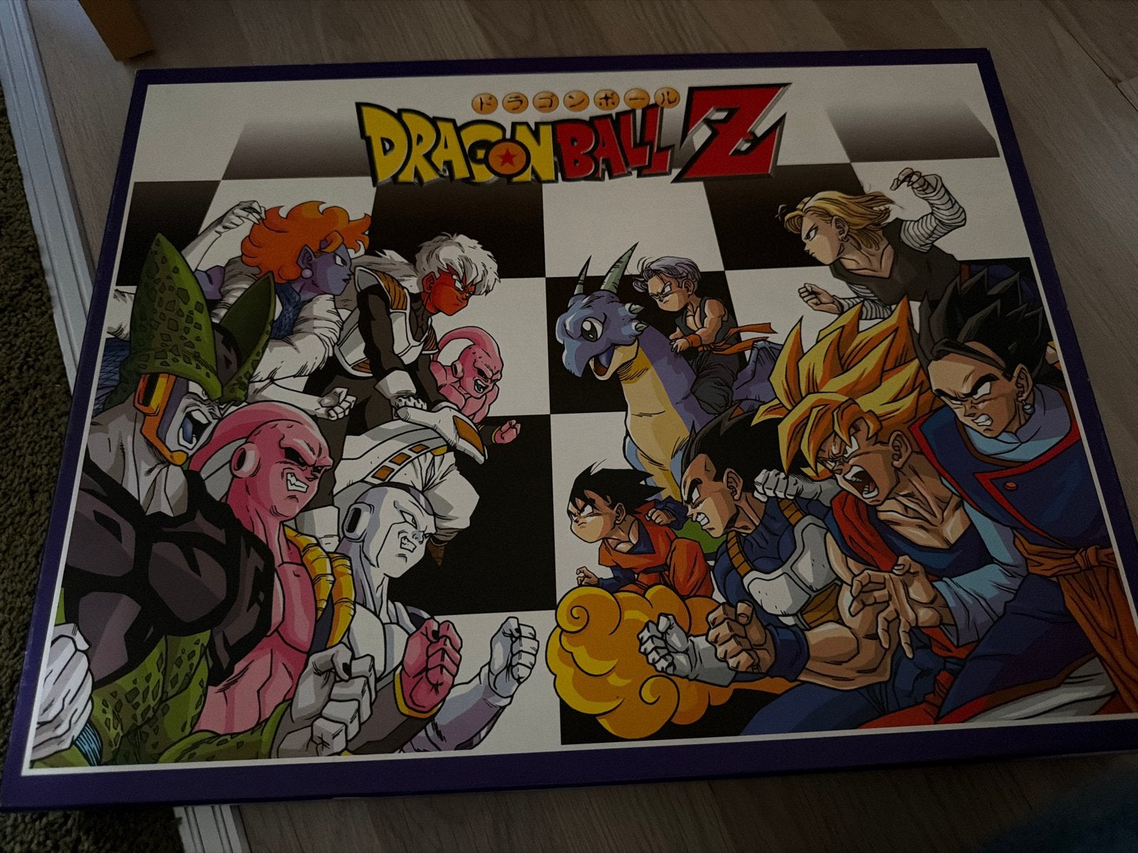 Dragon Ball Z Schaakspel - Compleet en in goede staat, Hobby en Vrije tijd, Gezelschapsspellen | Bordspellen, Een of twee spelers
