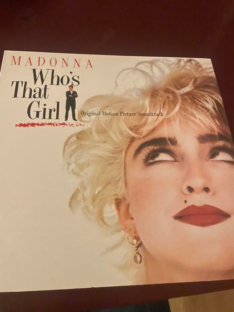 Lp madonna whos that girl, Cd's en Dvd's, Vinyl | Pop, Ophalen of Verzenden, Zo goed als nieuw, 12 inch