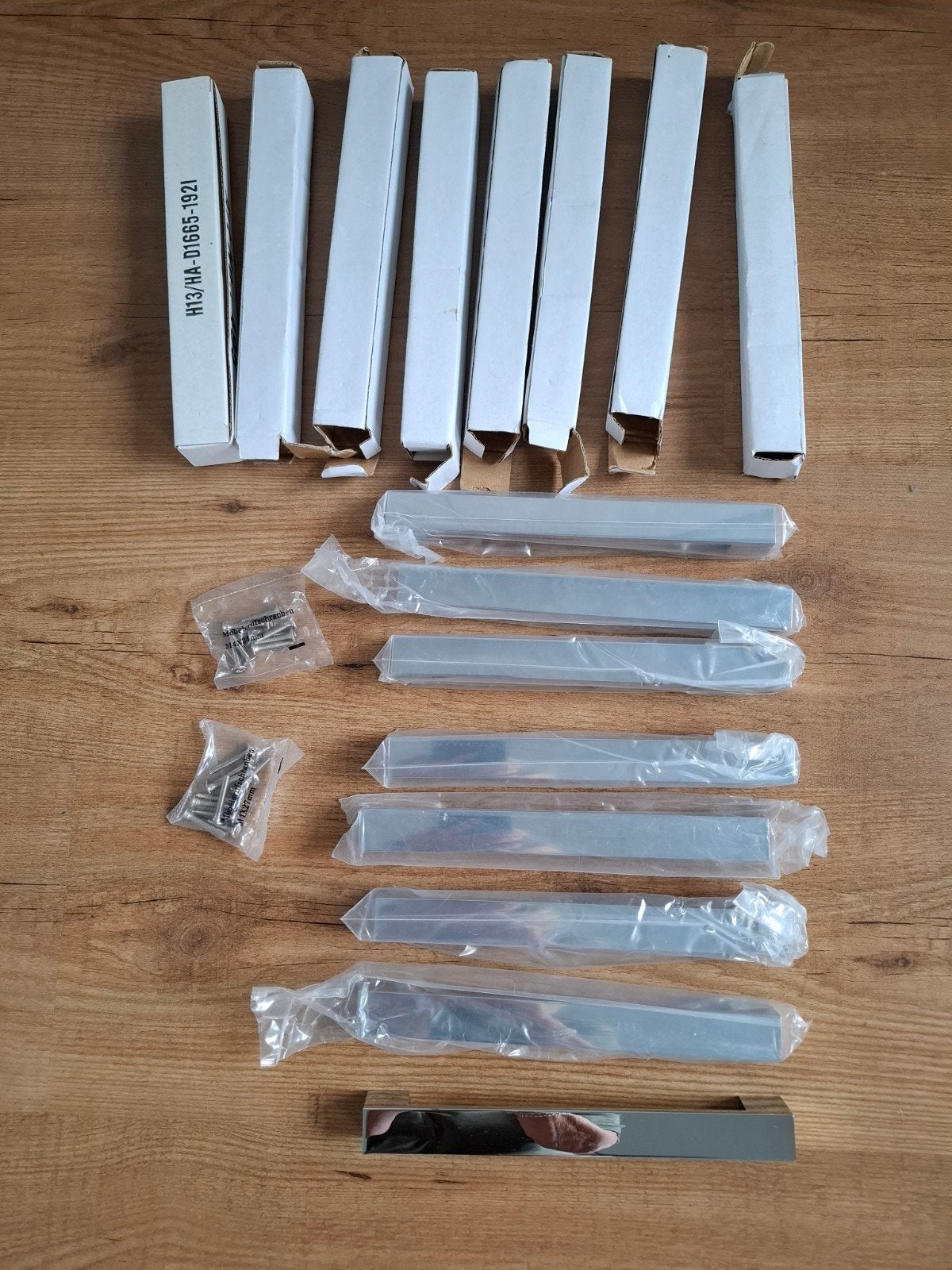 8x handgrepen, chroom!, Doe-het-zelf en Verbouw, Ophalen of Verzenden, Nieuw, Chroom, Overige typen