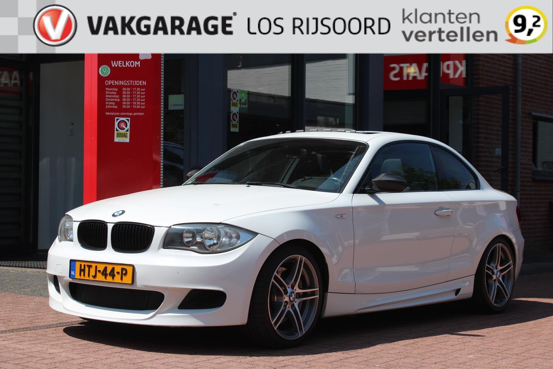 BMW 1-Serie (e87) 135i Coupé 306pk | Handbak | TOPPER ! | S, Auto's, BMW, 1-Serie, Gebruikt, Zwart, 4 stoelen
