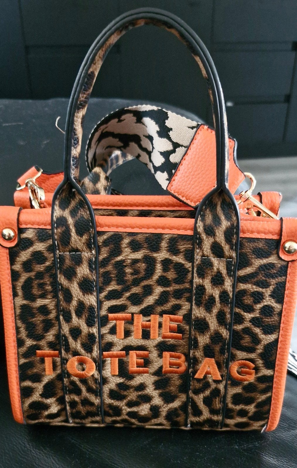 The tote bag tas, Ophalen of Verzenden, Nieuw, Oranje, Schoudertas