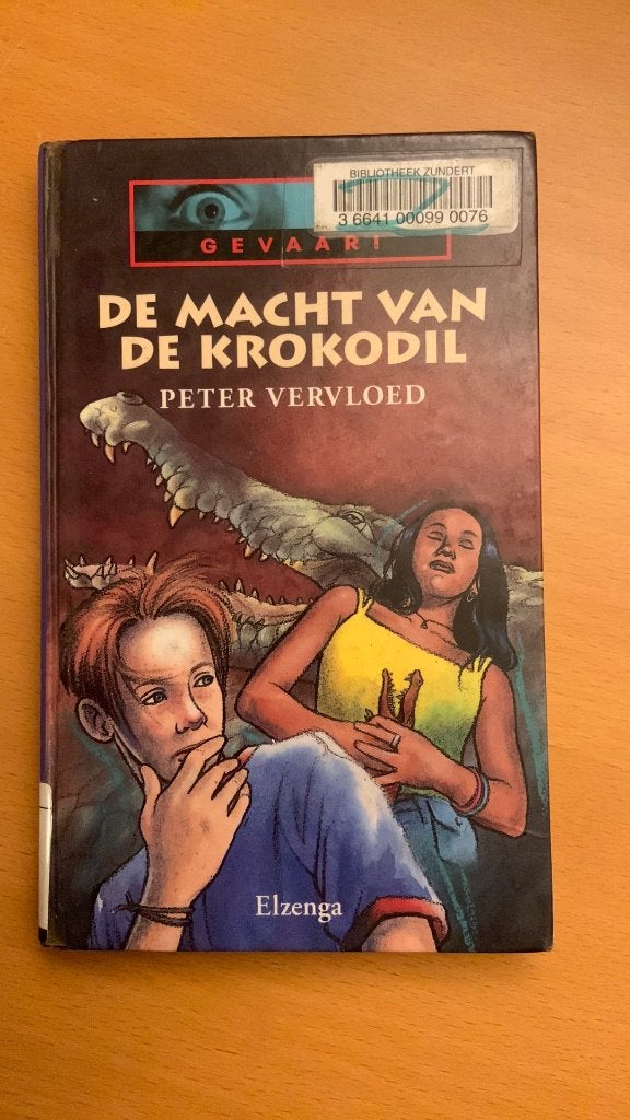 Peter Vervloed - De macht van de krokodil, Ophalen of Verzenden