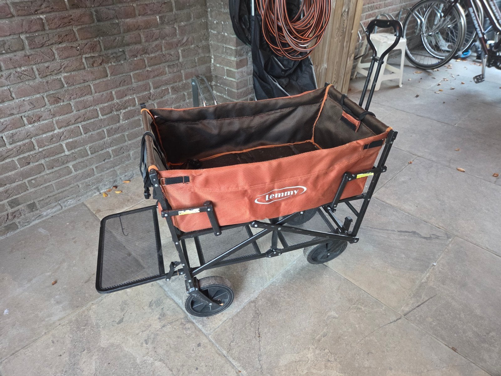 Opvouwbare bolderkar / trolley - Ideaal voor uitjes!, Caravans en Kamperen, Ophalen, Opvouwbaar, Gebruikt