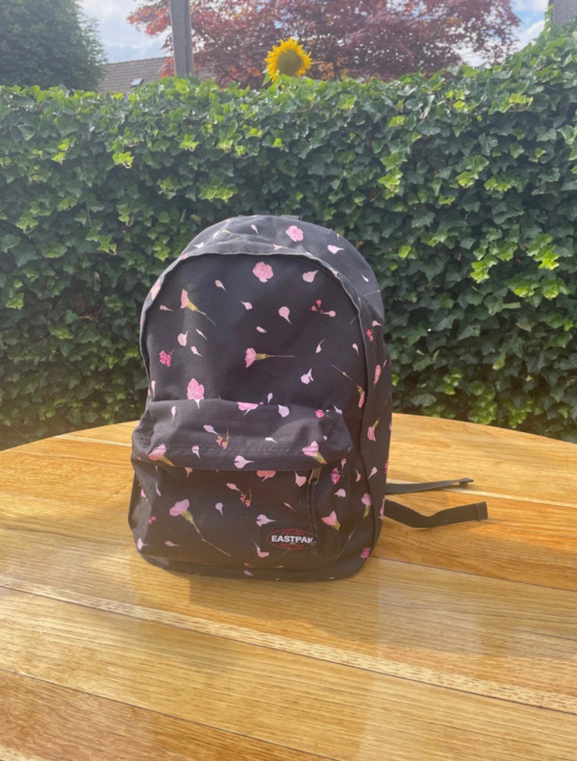 Eastpak usa rugtas rugzak bloemen, Ophalen of Verzenden, Zo goed als nieuw, Eastpak
