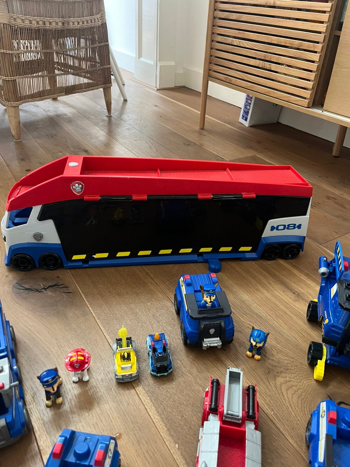 Paw patrol truck en paw patrol set, Ophalen of Verzenden, Jongen of Meisje