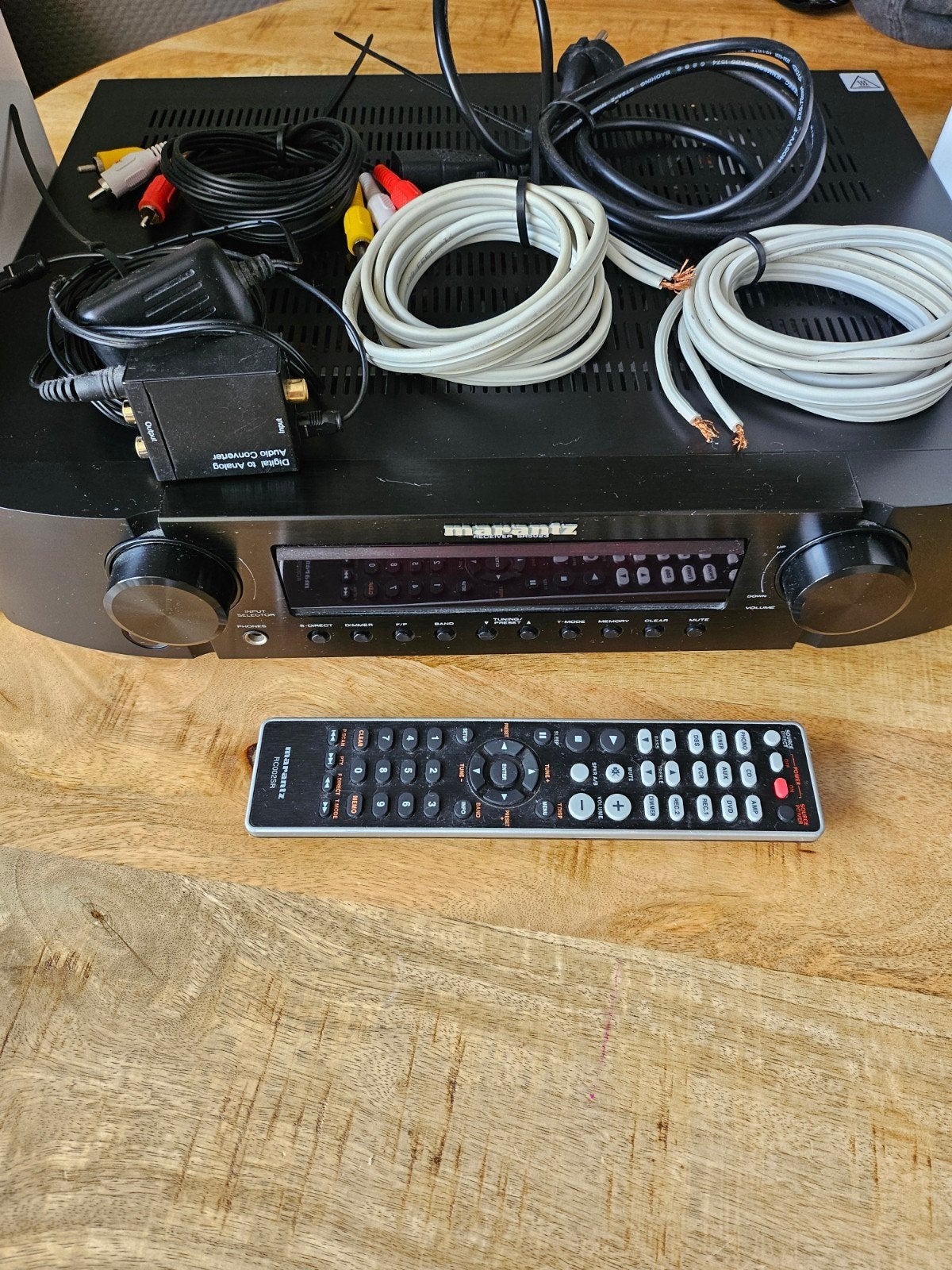 Boston A25  Luidsprekers met Marantz SR5023 Receiv, Gebruikt, Afstandsbediening, Ophalen, 150 watt of meer