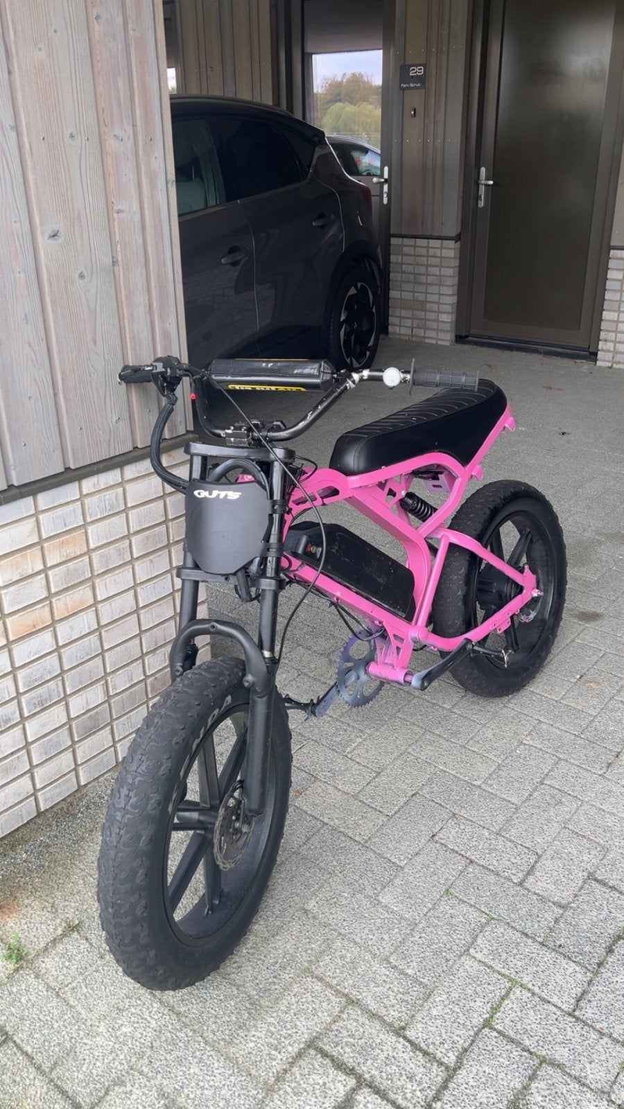 Custom v20 fatbike (ook teruil voor andere fatbike), 59 cm of meer, Ophalen, Zo goed als nieuw, Aluminium