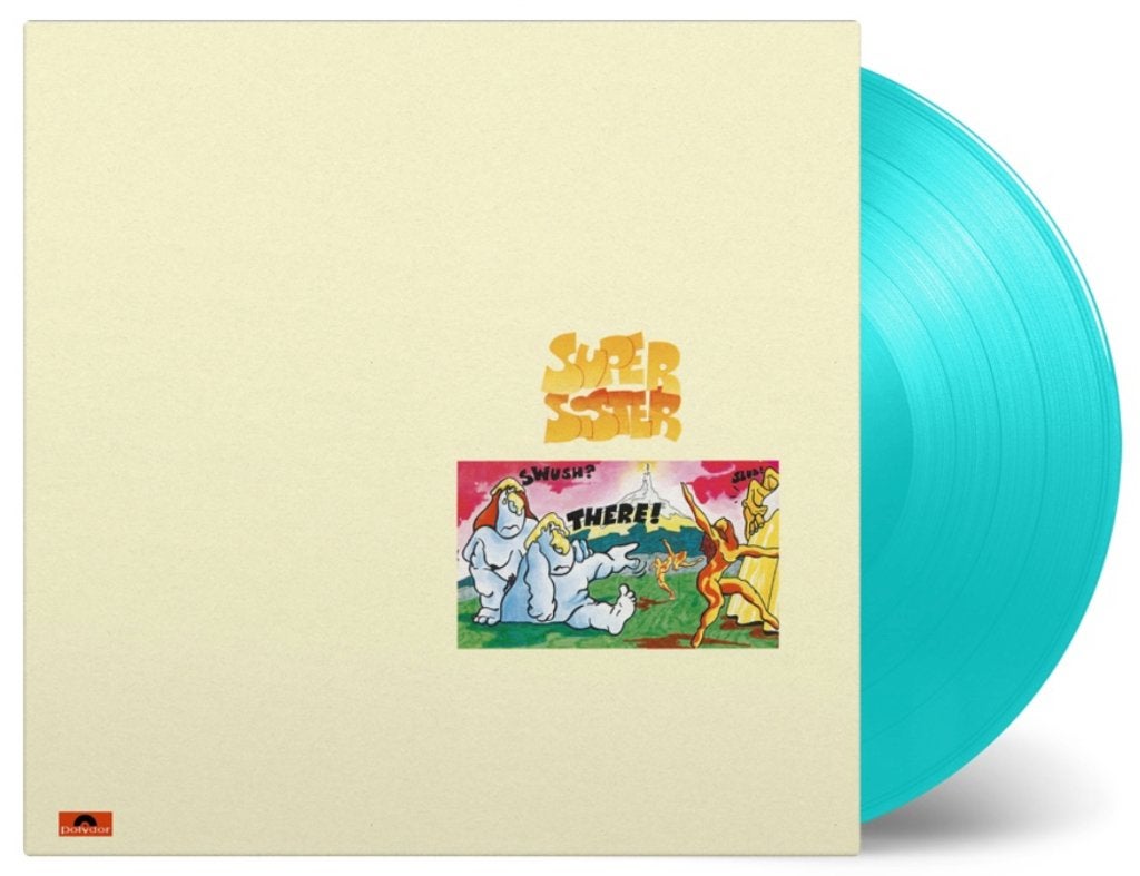 Vinyl LP Supersister Pudding&Gisteren TURQUOISE NIEUW Stips, Limited edition, Ophalen of Verzenden, Nieuw in verpakking, 12 inch