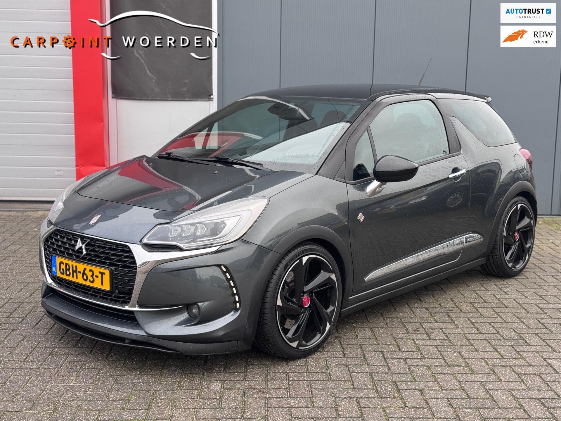 DS 3 1.6 THP Performance | 208 PK | ALLE OPTIES!, Auto's, DS, Voorwielaandrijving, Stof, Gebruikt, 4 cilinders