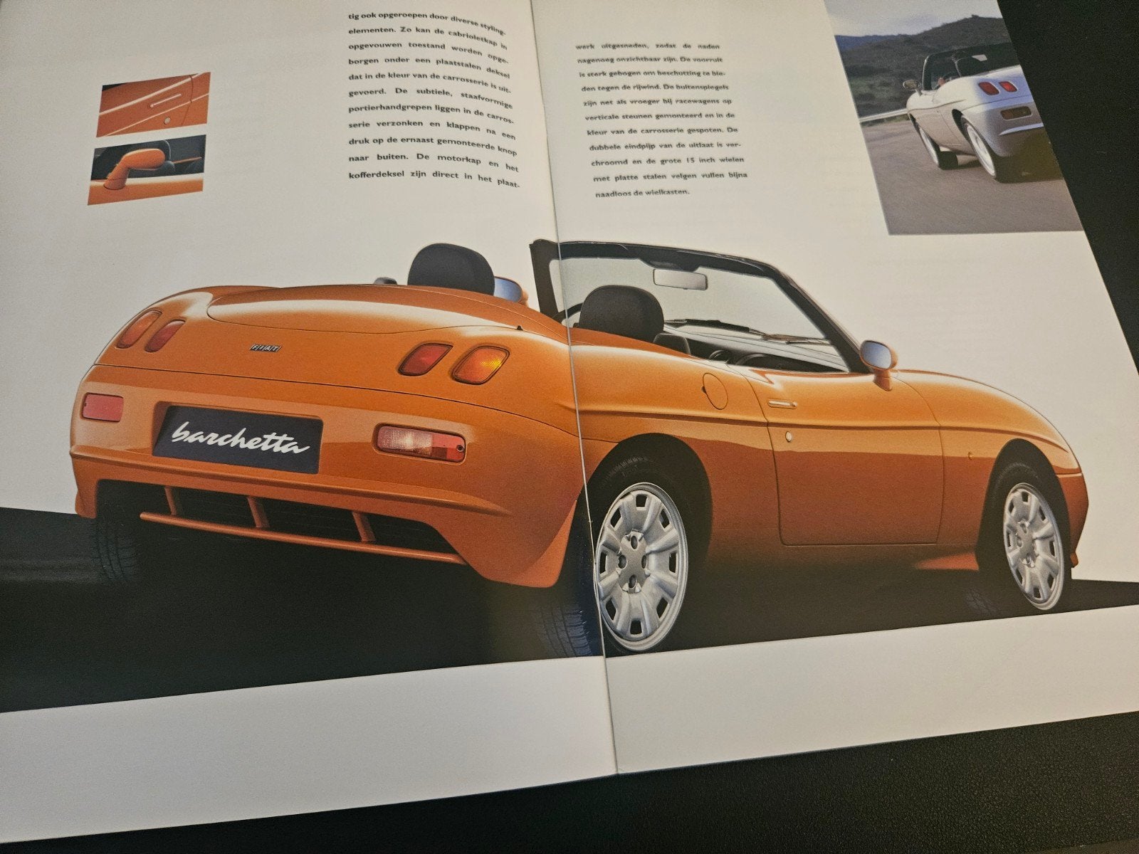 Brochure Fiat Barchetta 1995, Ophalen of Verzenden, Zo goed als nieuw, Overige merken
