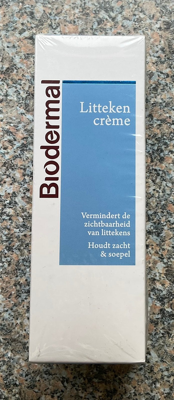 Biodermal litteken crème 75ml (nieuw), Ophalen of Verzenden, Nieuw, Bodylotion, Crème of Olie