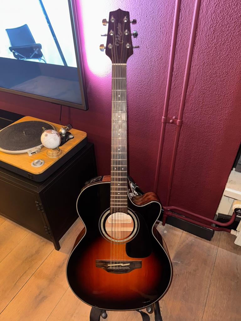 Takamine GF30CE-BSB (Sunburst) Electro-Akoestisch top staat!, Ophalen, Zo goed als nieuw, Western- of Steelstringgitaar