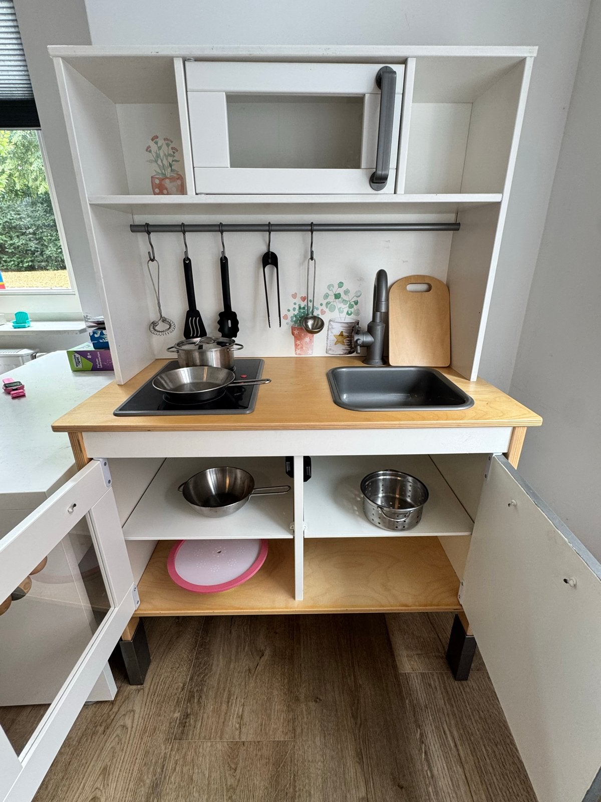 IKEA Duktig Speelkeuken met accessoires, Ophalen, Gebruikt, Hout, Speelkeuken