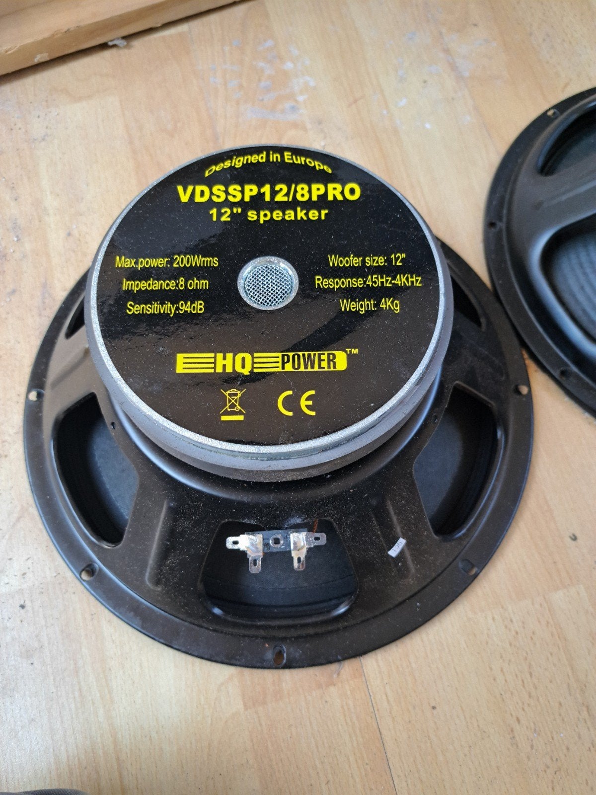 Peavey Sheffield Pro 1200-8 Plus & HQ Power VDSSP12/8PRO, Overige merken, Gebruikt, Ophalen of Verzenden, 120 watt of meer